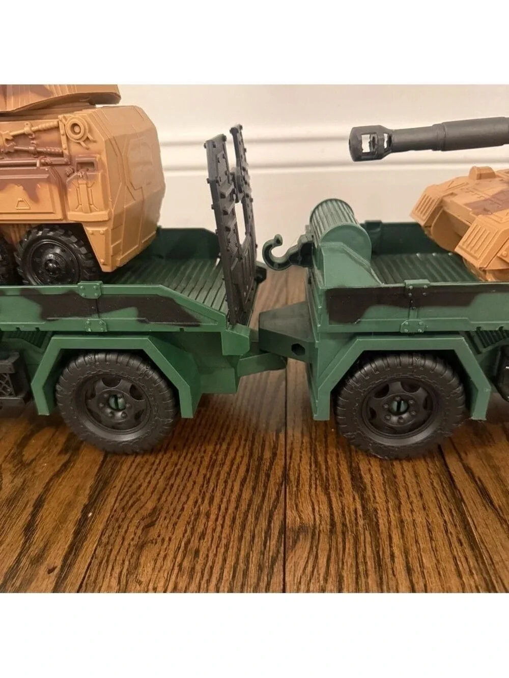 Toys R Us True Heroes GI Joe Chap Mei Semi Truck Tank Transport 30